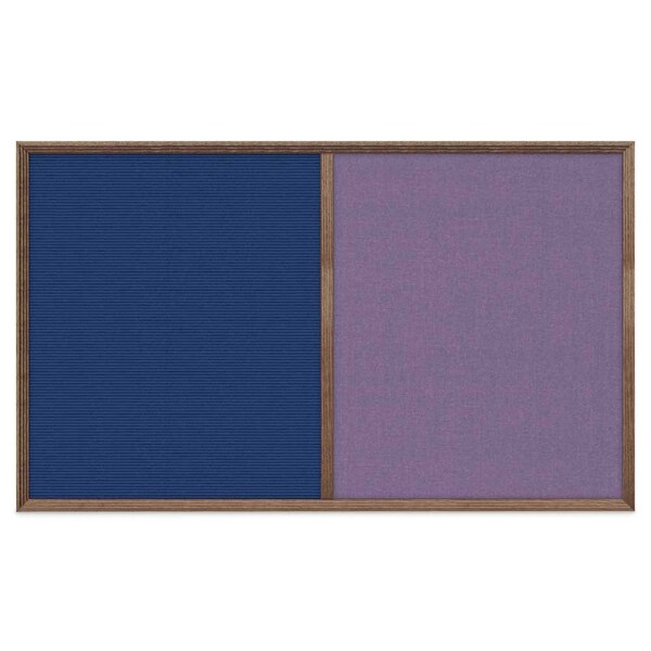 Slim Style Indoor Enclosed Corkboard, 12